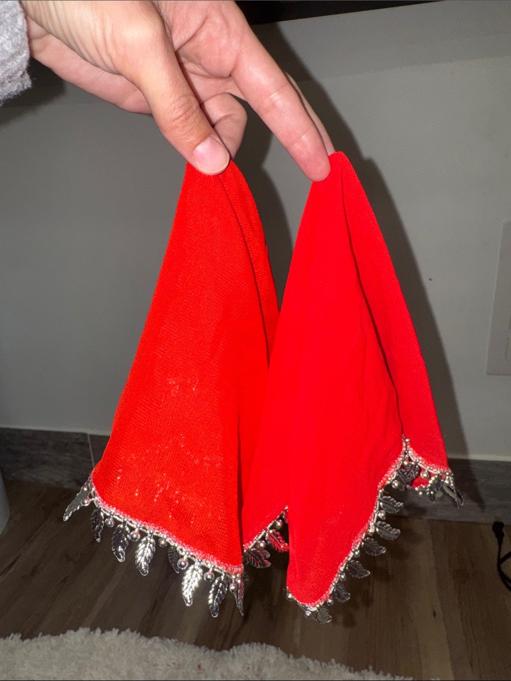 2 for 15$ Red Beaded Edge Midila - Women Accessories